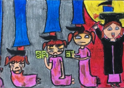 ART 3RD PLACE 7-11YRS Shevoni Perera, Negombo